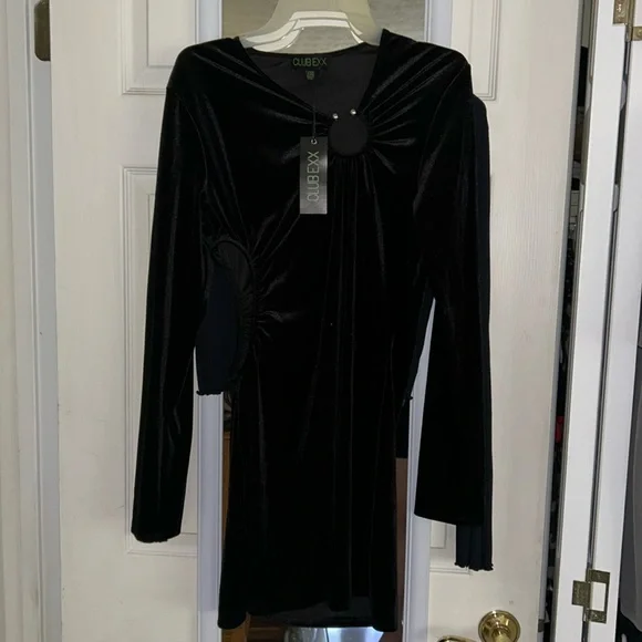Dolls Kill | Dresses | Club Exx Velvet Mini Dress | Poshmark
